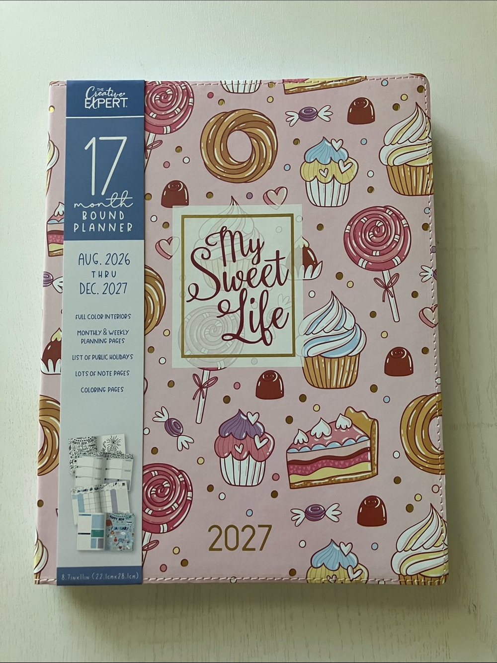 The Creative Expert 17 Month Bound Planner August 2026 - December 2027 (NWT)